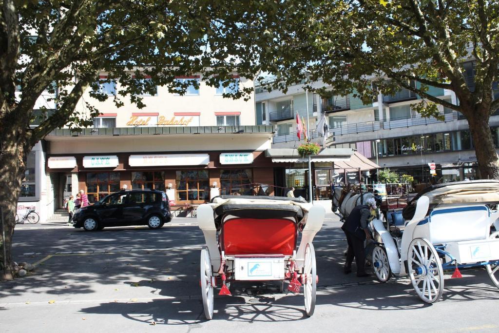 Bahnhof Hotel Interlaken Kültér fotó